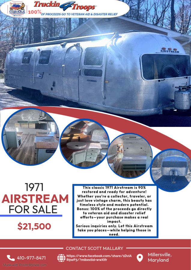 Airstream For Sale Flyer