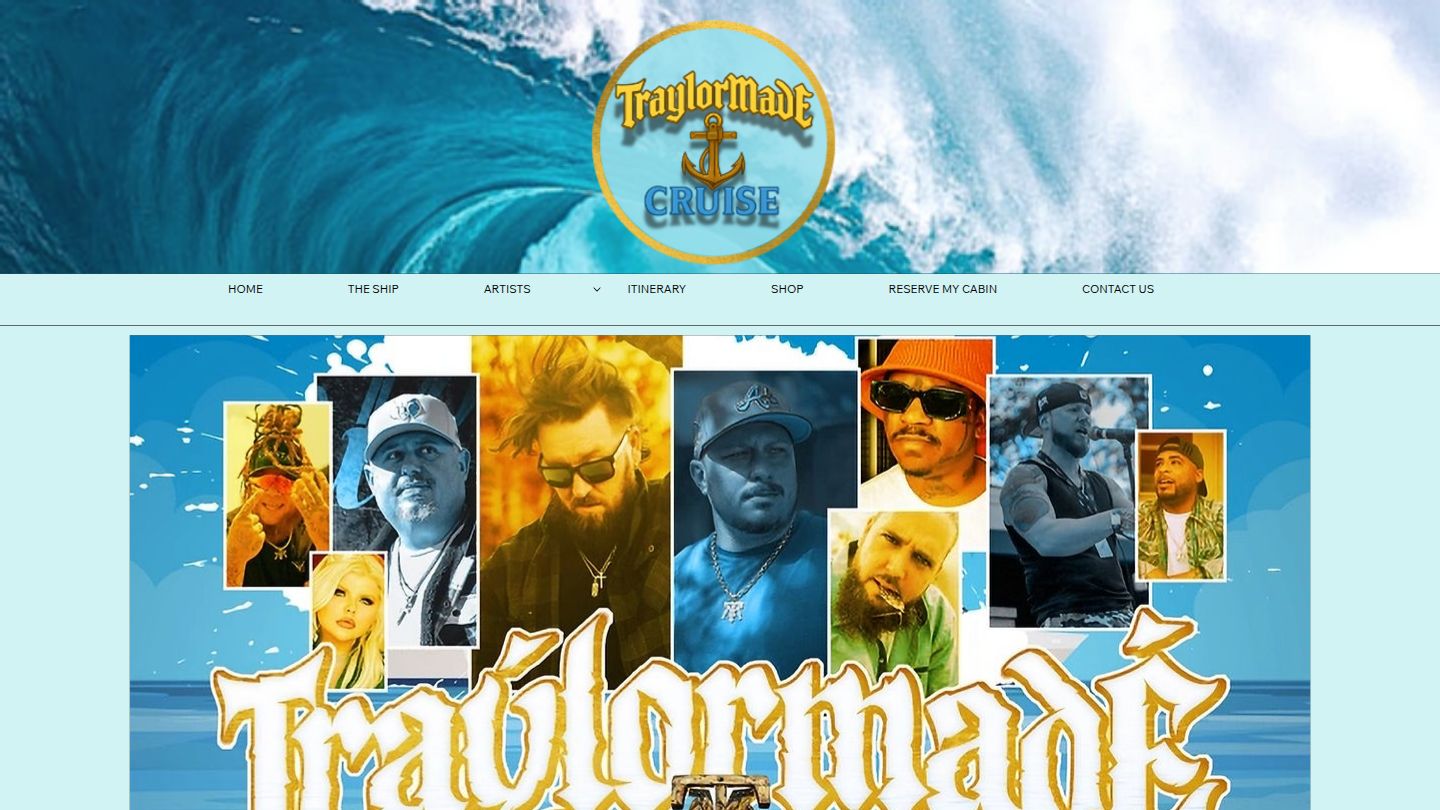 Traylor Made Cruise Website